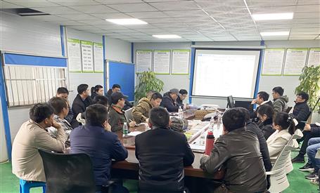 北城集團專家組到第四分公司承建項目進行技術(shù)指導(dǎo)