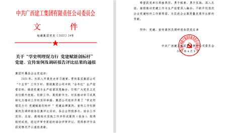 【喜訊】冶建公司3項(xiàng)宣傳、黨建成果榮獲集團(tuán)公司表彰