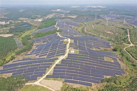 冶建公司這個項目開工了，建設規(guī)模100MW