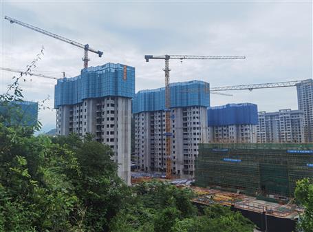 【奮力沖刺·勇創(chuàng)佳績】磐龍府項目：防疫施工兩不誤 項目建設(shè)再提速