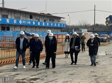 熊珊陽到冶建第十分公司江西項(xiàng)目調(diào)研