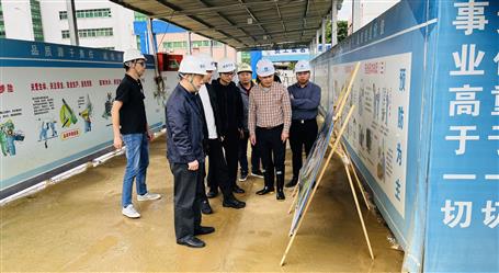 胡祖治到冶建廣東公司項目調研指導