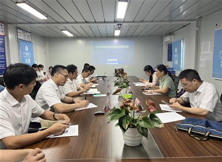 駱春燕到冶建第五分公司項(xiàng)目開(kāi)展集團(tuán)公司2025年二季度項(xiàng)目成本管理檢查